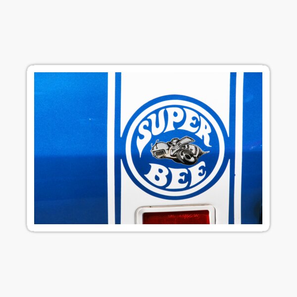 Super Bee Graphic Shirt 2 Sticker