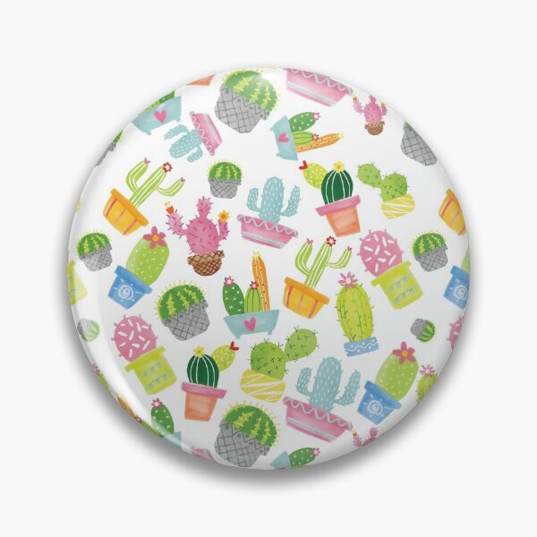Item preview, Cute Colorful Watercolor Cacti designed and sold by AnastasiaDesign.