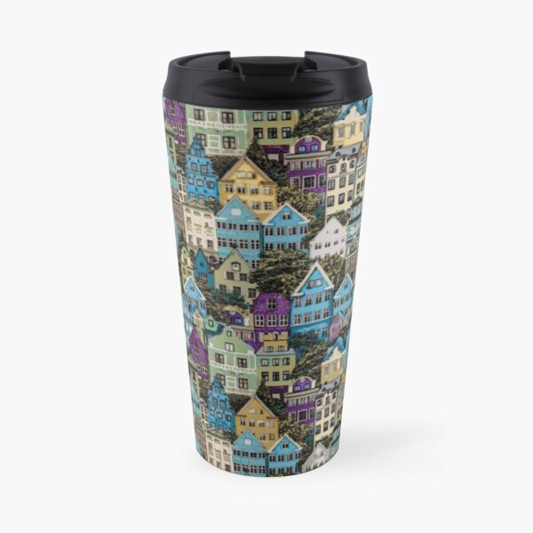 abstract Travel Mug