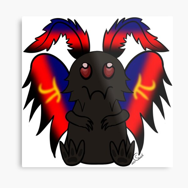 Mothman - Polyamerous Pride Metal Print