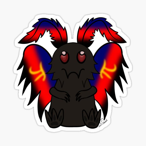 Mothman - Polyamerous Pride Sticker