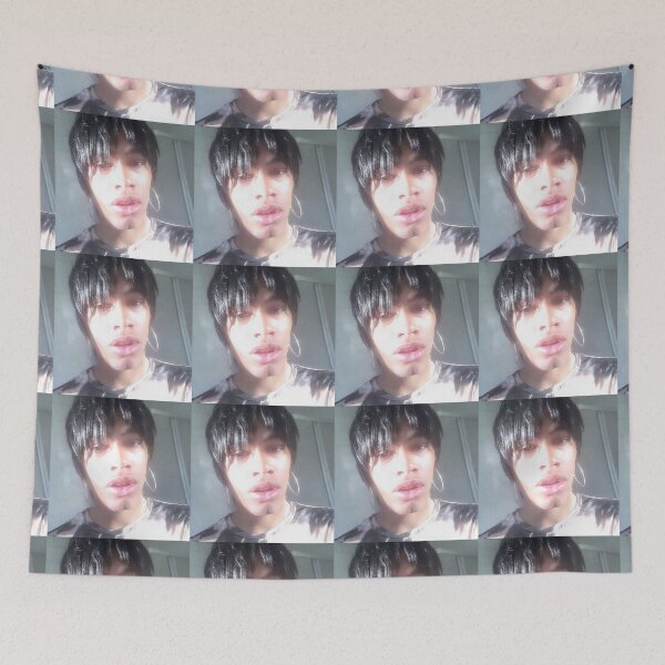 Item preview, ecco2k hoop selfie mask, sticker, shirt, etc. designed and sold by <<##33 !.