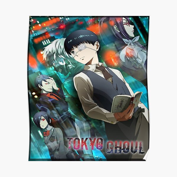 Ghoul Posters Redbubble - playing as kaneki ken robloxian high school tokyo ghoul youtube