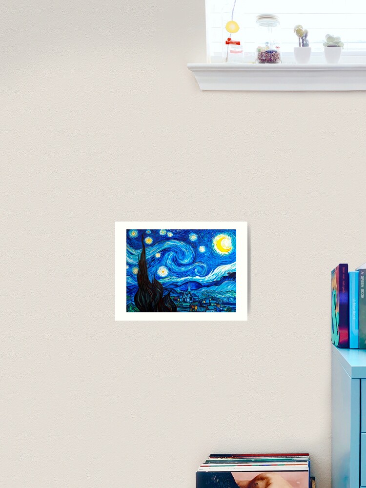 Starry Night Gifts - Vincent Van Gogh Classic Masterpiece Painting Gift  Ideas for Art Lovers of Fine Classical Artwork from Artist of Sternennacht  iPhone Wallet for Sale by merkraht