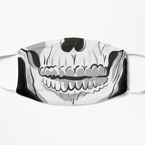 Skull Face Mouth Mask for Sale by ThatMerchStore