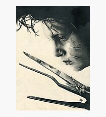 Edward Scissorhands Photographic Print