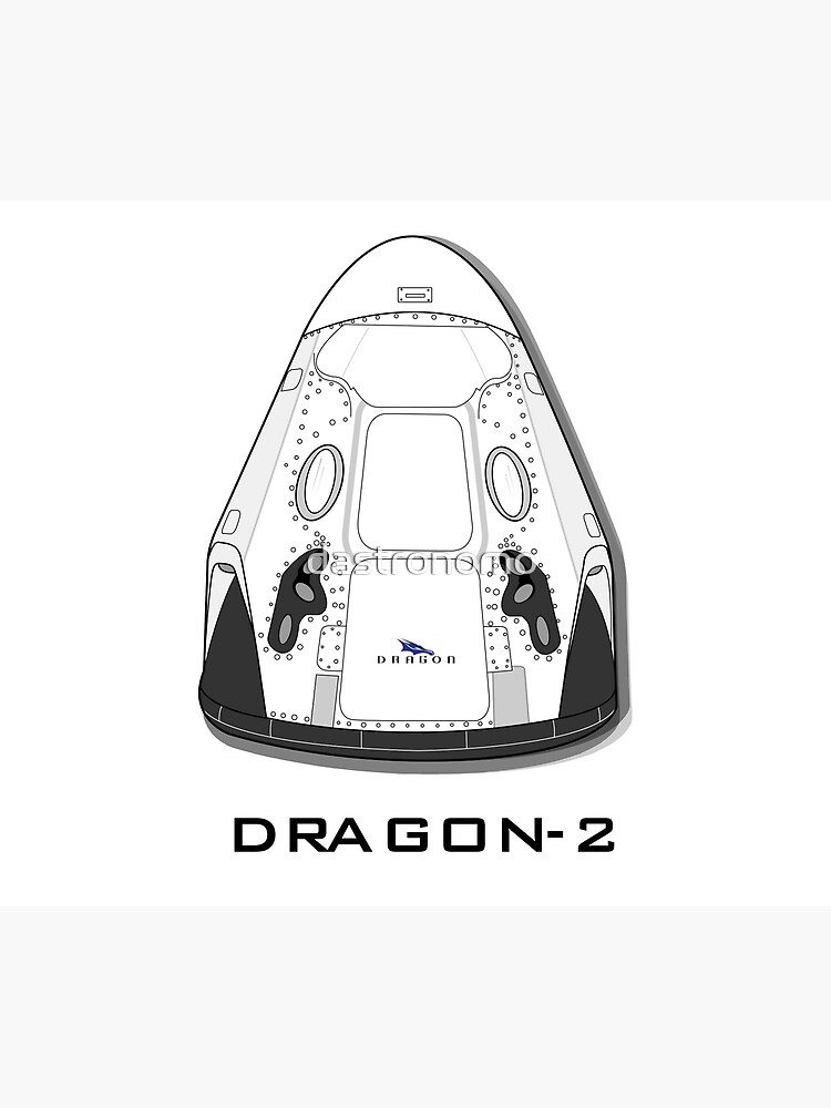 Nave Dragon-2 de SpaceX de dastronomo