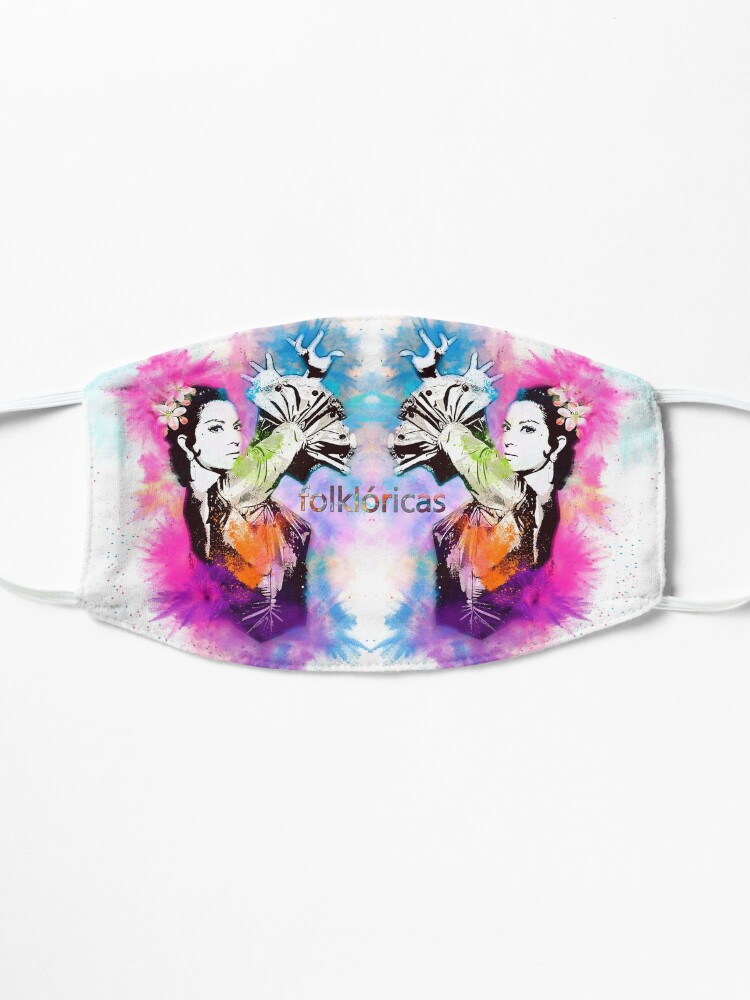 Vista alternativa de Mascarilla Lola Flores Torbellino de Colores