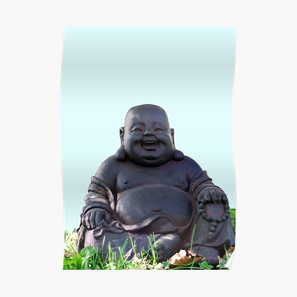 Chinese buddhist exquisite wishful bead happy smile smiling Buddha 