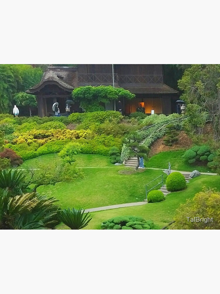 Thumbnail 2 of 2, Postcard, Japanese Garden designed and sold by TalBright.