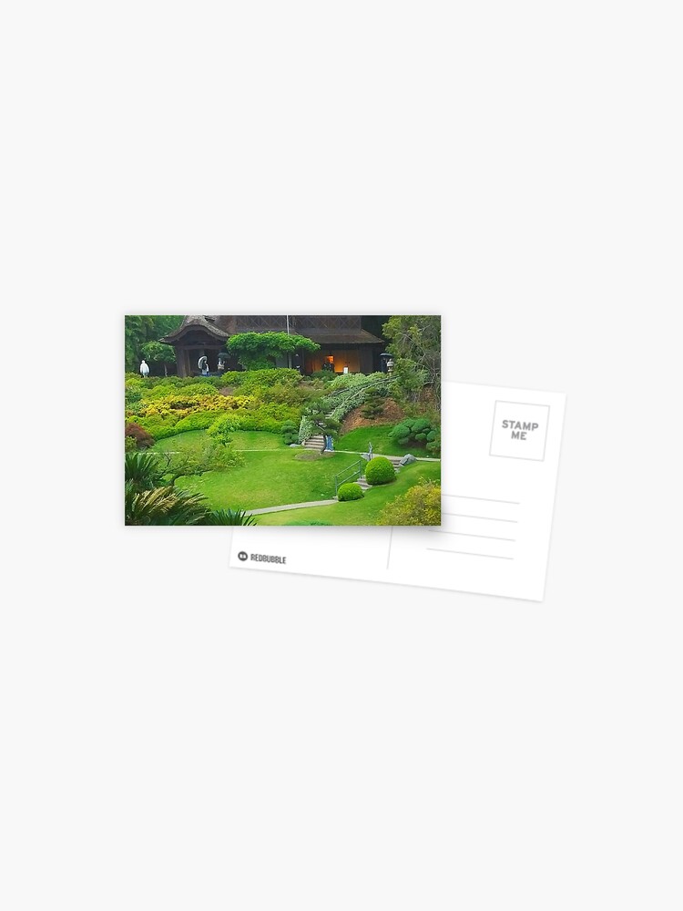 Thumbnail 1 of 2, Postcard, Japanese Garden designed and sold by TalBright.