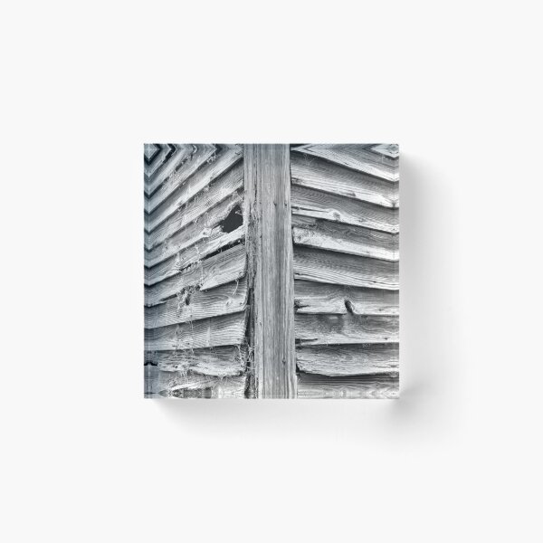 Item preview, Wood Planks Abstract Black And White 2 designed and sold by LisaWootenPhoto.