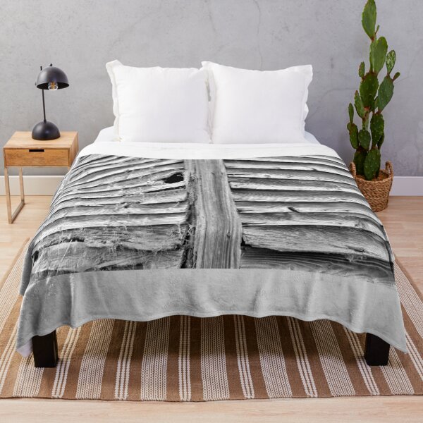 Item preview, Wood Planks Abstract Black And White 2 designed and sold by LisaWootenPhoto.
