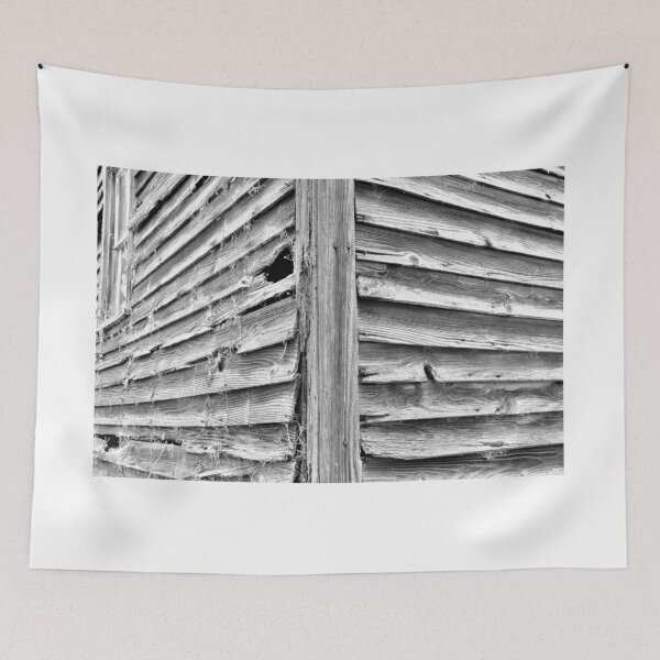 Item preview, Wood Planks Abstract Black And White 2 designed and sold by LisaWootenPhoto.