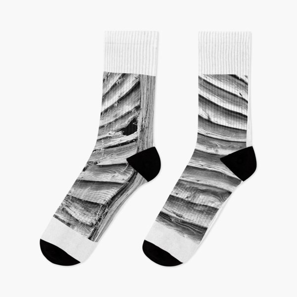 Item preview, Wood Planks Abstract Black And White 2 designed and sold by LisaWootenPhoto.