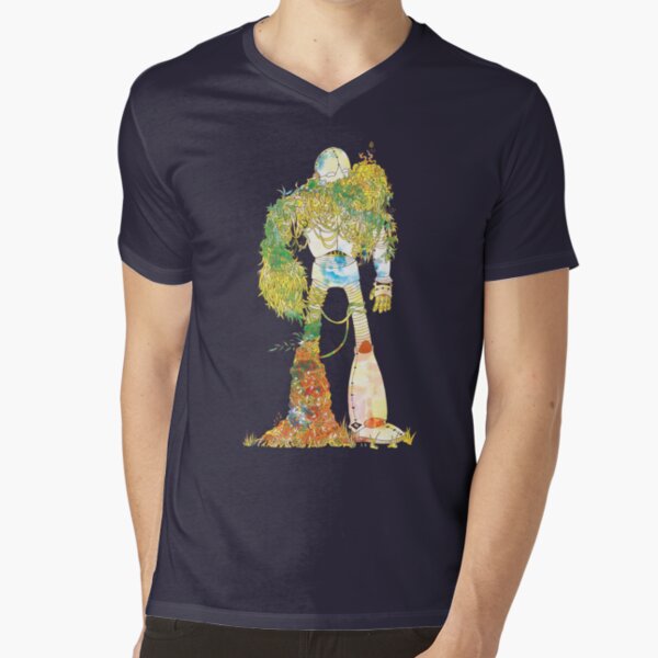 No More Machines V-Neck T-Shirt