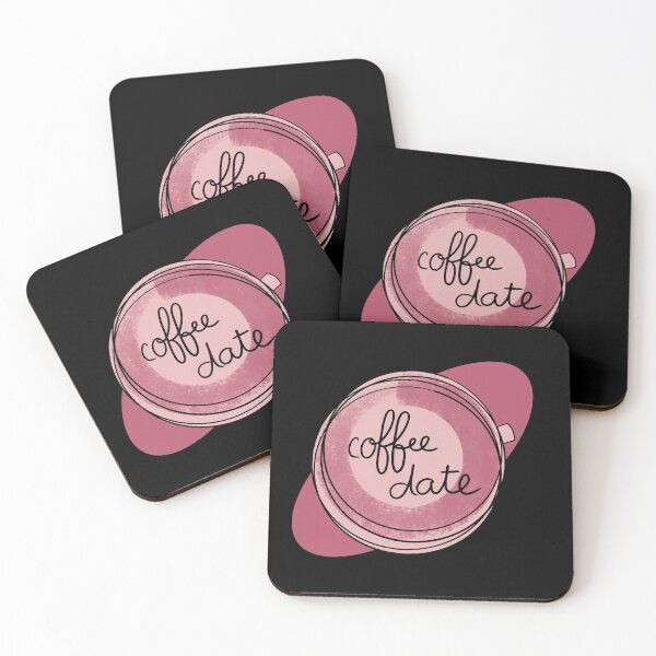 Item preview, Coffee Date / Cute Coffee Dates designed and sold by Nathalie Aynié.