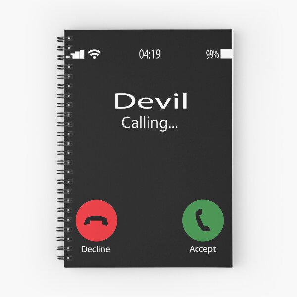 Item preview, The devil is calling  designed and sold by Moal29.