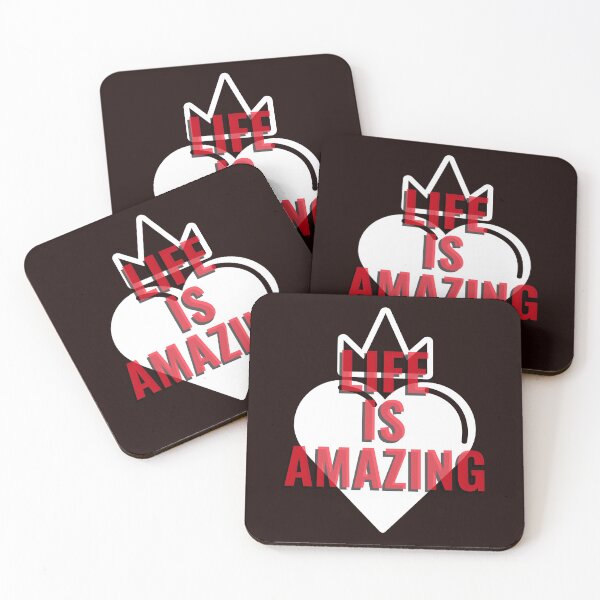 Item preview, LIFE IS AMAZING  designed and sold by DoubleDSD.