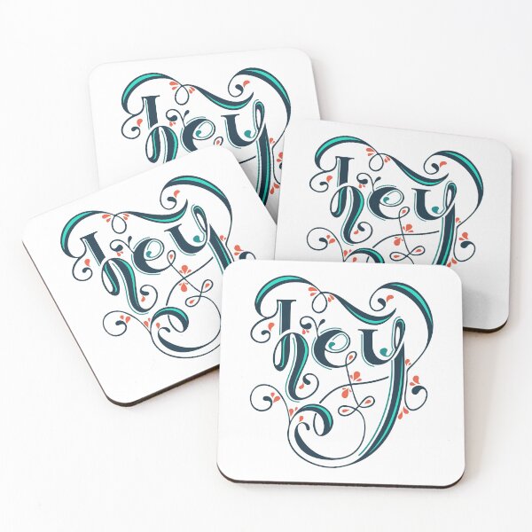 Item preview, Hey - White Background by Kate Pitzer designed and sold by UCO  School of Design.
