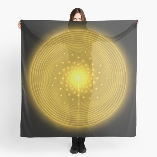 Universal Progression Toward Enlightenment | Future Art Fashion | Remix Scarf