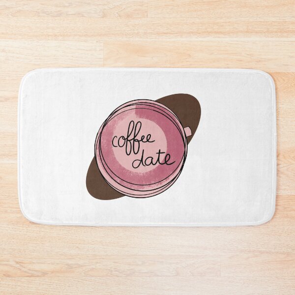 Item preview, Coffee Date / Cute Coffee Dates designed and sold by Nathalie Aynié.