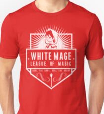 League of Magic: White Unisex T-Shirt