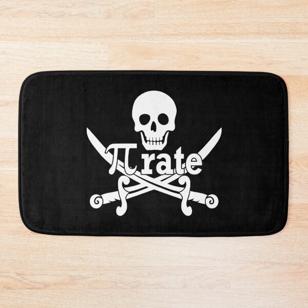 Aperçu de l'œuvre Pi-Rate Pirate Pi Day 3.14 Maths et sciences amusantes créée et vendue par Tee Kaboom!.
