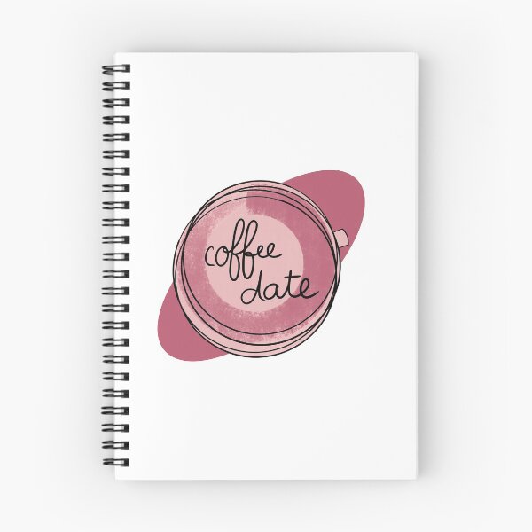 Item preview, Coffee Date / Cute Coffee Dates designed and sold by Nathalie Aynié.
