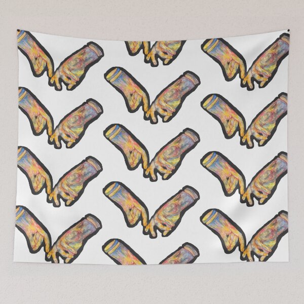 Item preview, hands (touching hands) designed and sold by chillbelugas.