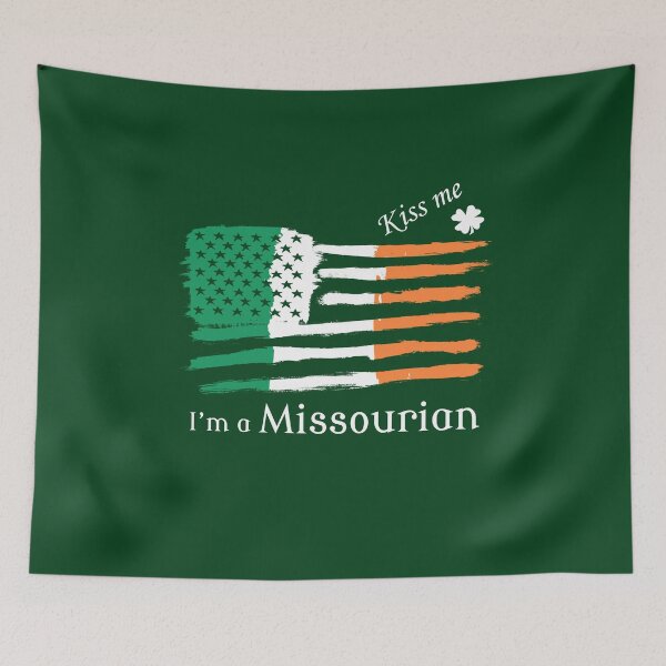 Item preview, Missourian Irish American Flag  designed and sold by MephobiaDesigns.