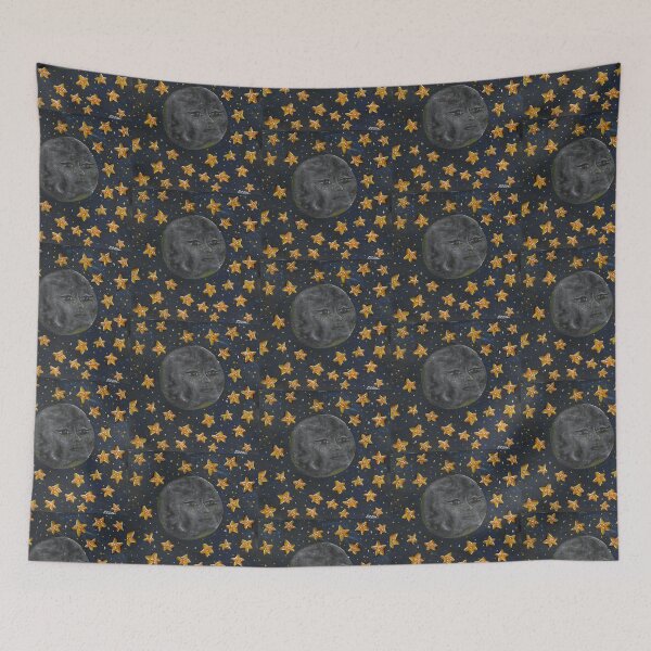 Item preview, moon (with stars)  designed and sold by chillbelugas.