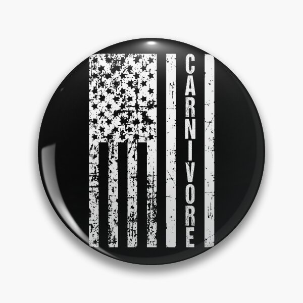 Item preview, American Flag Carnivore Meat Eater designed and sold by inkedtee.
