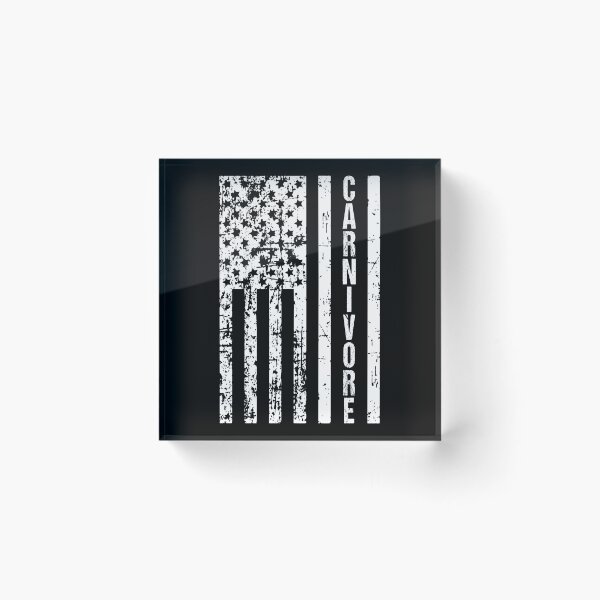 Item preview, American Flag Carnivore Meat Eater designed and sold by inkedtee.