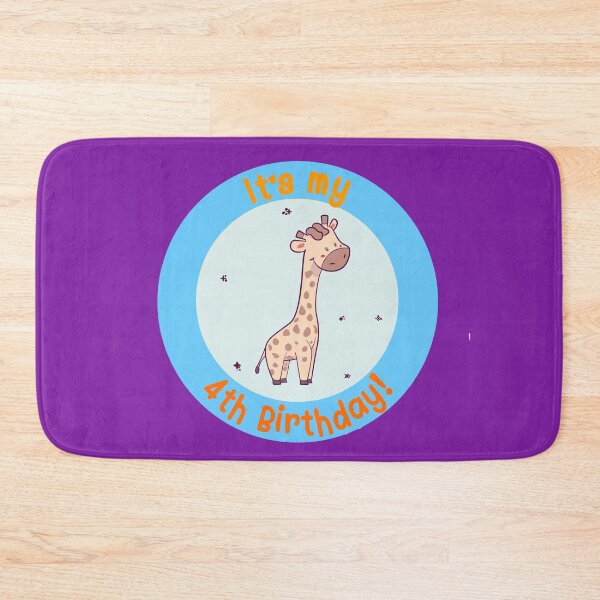 Item preview, 4 years old - 4 birthday gift - It's My 4th Birthday designed and sold by Dubbra.
