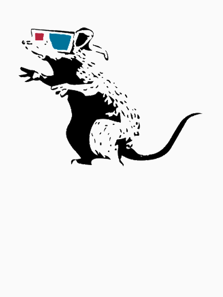 Tshirt « Inspiré de Banky rats avec des 3D », par