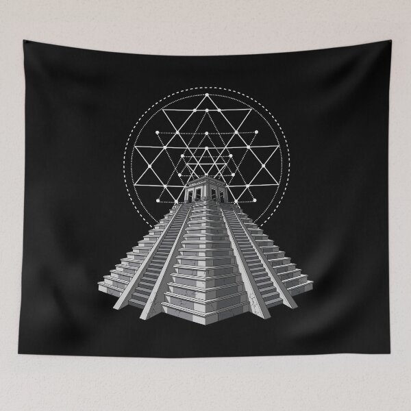 Item preview, Ancient Aztec Pyramid  designed and sold by underheaven.