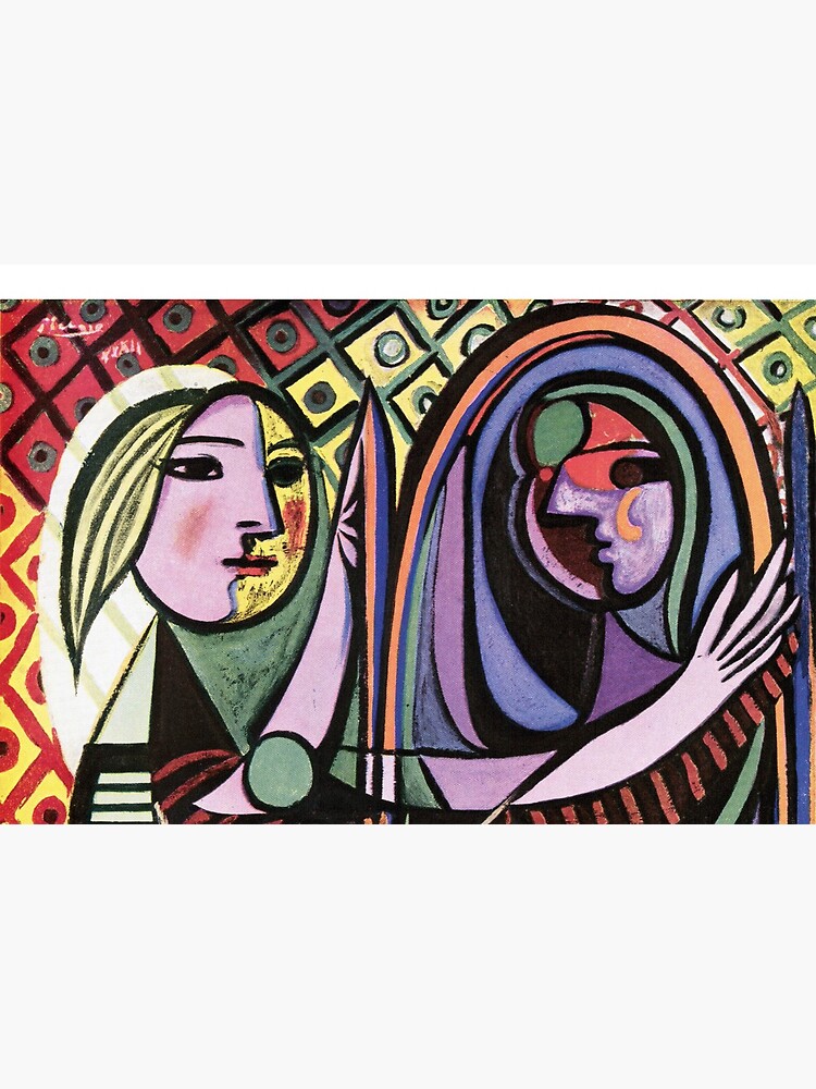 Pablo Picasso Girl before a Mirror 1932 Artwork Reproduction, Tshirts, Prints, Poster, Bags, Men, Women, Kids by clothorama