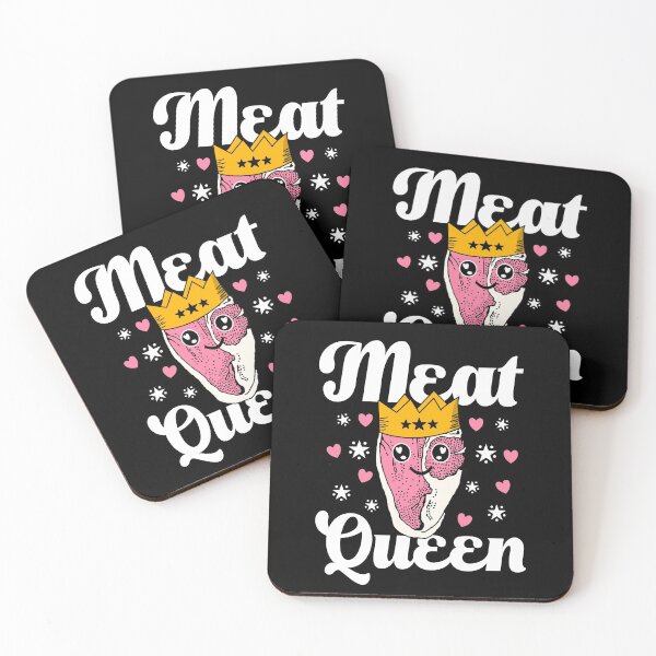 Item preview, Meat Queen Kawaii Style Carnivore Meat Eater designed and sold by inkedtee.