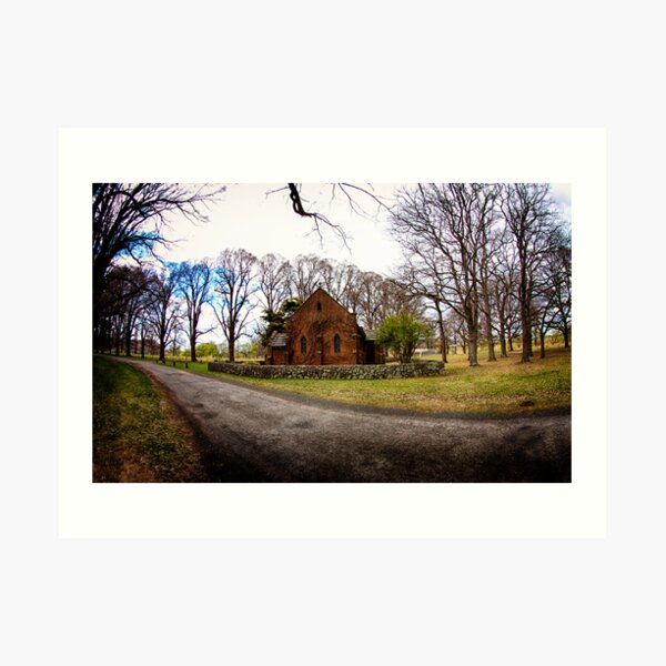 Chapel in the Country Art Print