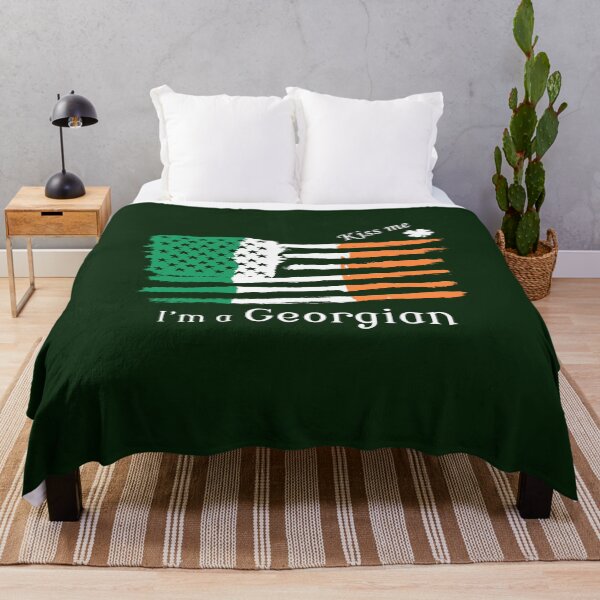 Item preview, Georgian Irish American Flag designed and sold by MephobiaDesigns.
