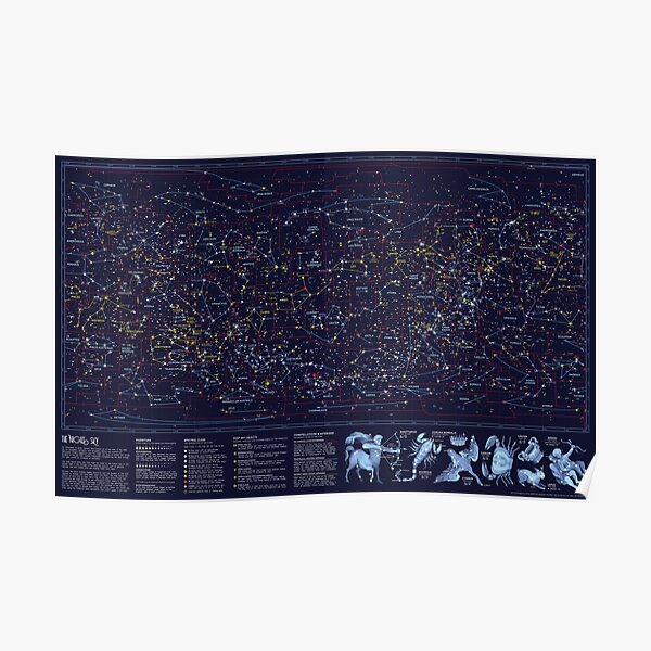 Night Constellations Poster