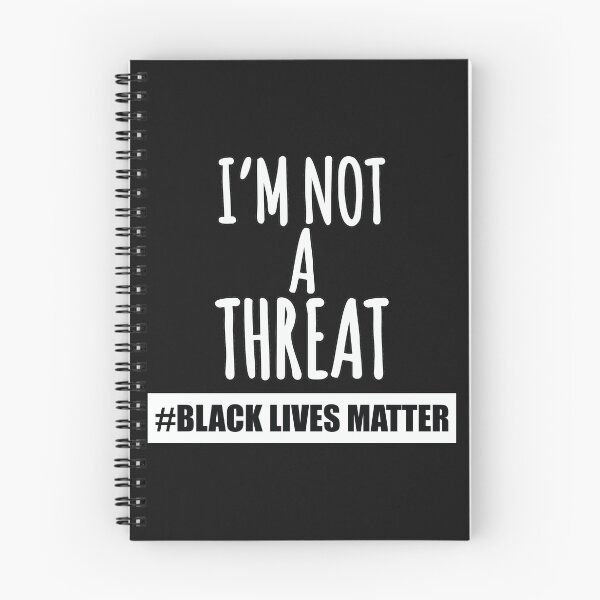 Item preview,  I'M NOT A THREAT, BLACK LIVES MATTER designed and sold by amadonms.