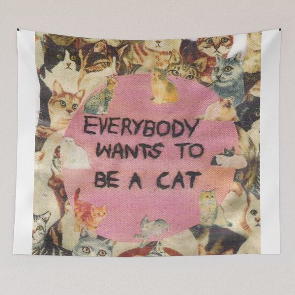 Item preview, Everybody Wants to be a Cat designed and sold by moss&moon designs.