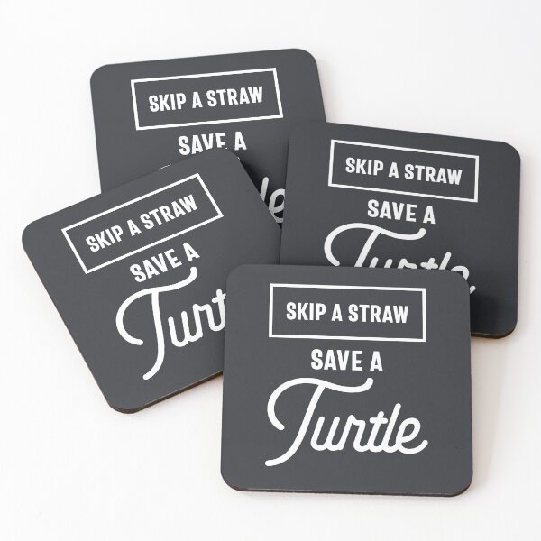 Item preview, Skip A Straw Save A Turtle Gift Save The Turtles  designed and sold by cidolopez.
