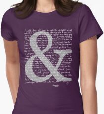 Ampersand | Amanda Palmer Women's Fitted T-Shirt