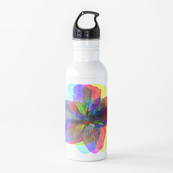 Rainbow Flower Water Bottle