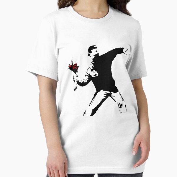 Item preview, Banksy Flower Thrower! designed and sold by ThatMerchStore.