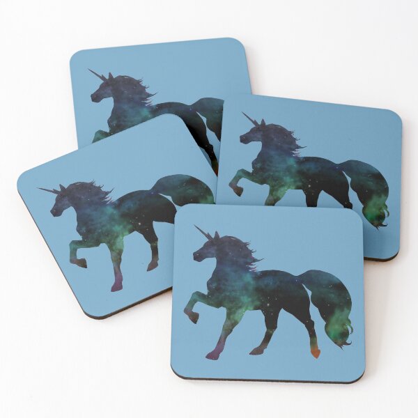 Item preview, Galaxy Unicorn Silhouette designed and sold by FishWithATopHat.