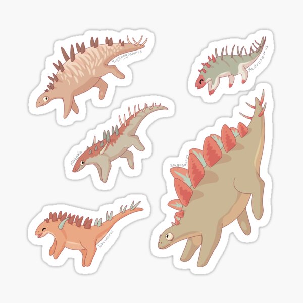 Item preview, Stegosaurs designed and sold by Trijucre.